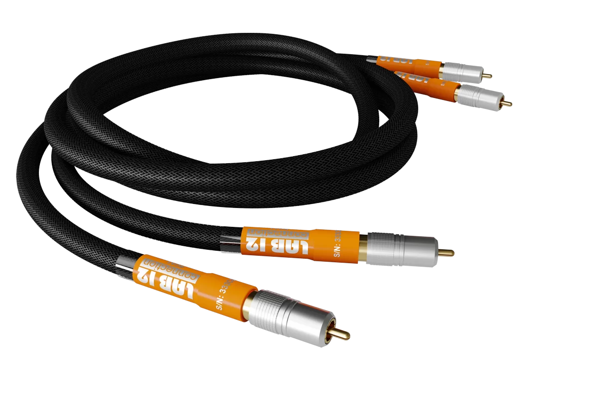 Lab12 RCA1 High-End Cinch-Kabel mit PCOFC Kupfer